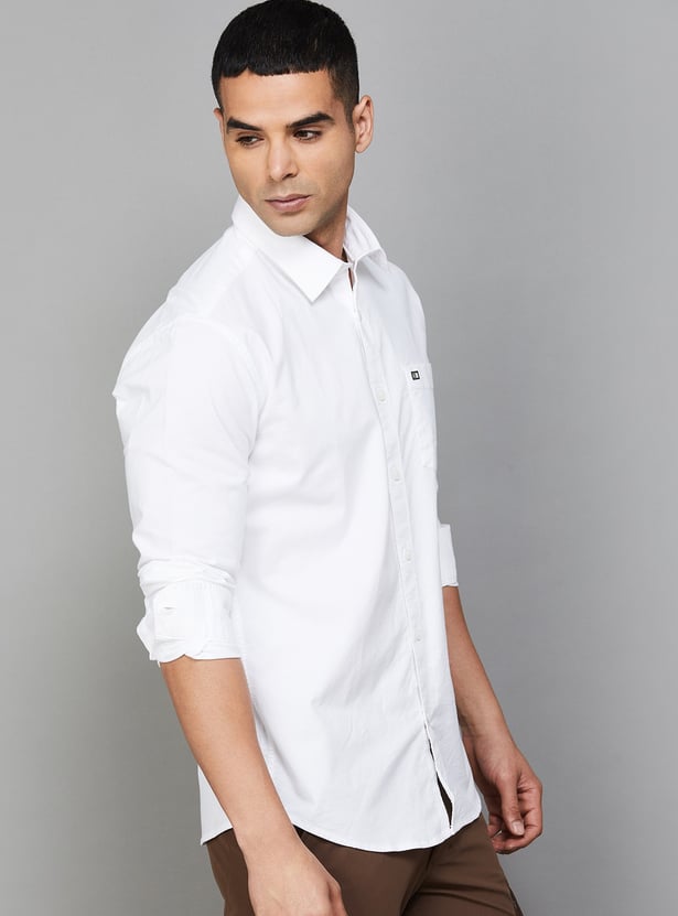 ARROW SPORT Solid Slim Fit Shirt