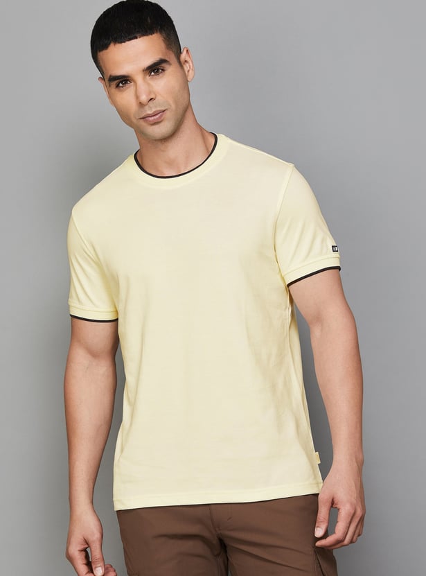 ARROW SPORT Solid Crew Neck T-shirt