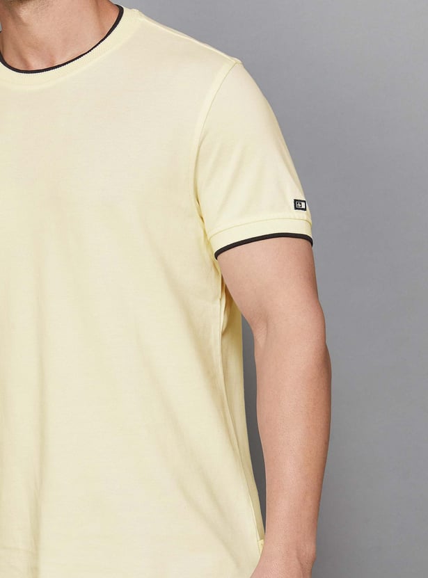 ARROW SPORT Solid Crew Neck T-shirt