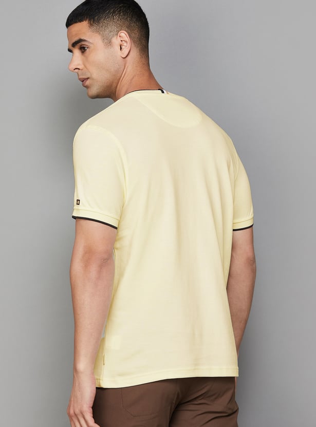 ARROW SPORT Solid Crew Neck T-shirt