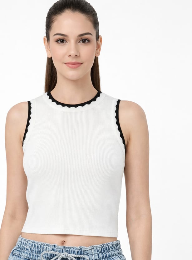KRAUS Knit Crop Top