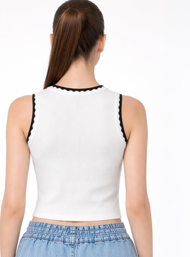 KRAUS Knit Crop Top