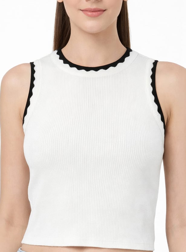 KRAUS Knit Crop Top