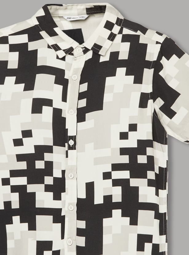 FAME FOREVER Boys Printed Shirt