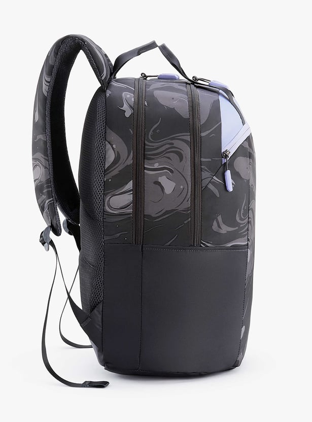 AMERICAN TOURISTER Fleek Unisex Printed Laptop Backpack with Cover