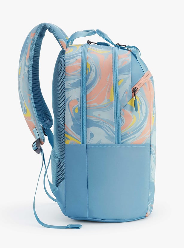 AMERICAN TOURISTER Fleek Unisex Printed Laptop Backpack with Cover