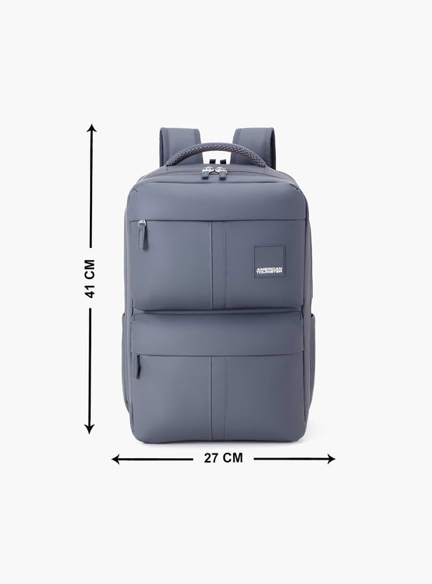 AMERICAN TOURISTER Citycove Unisex Solid Laptop Backpack with Pouch