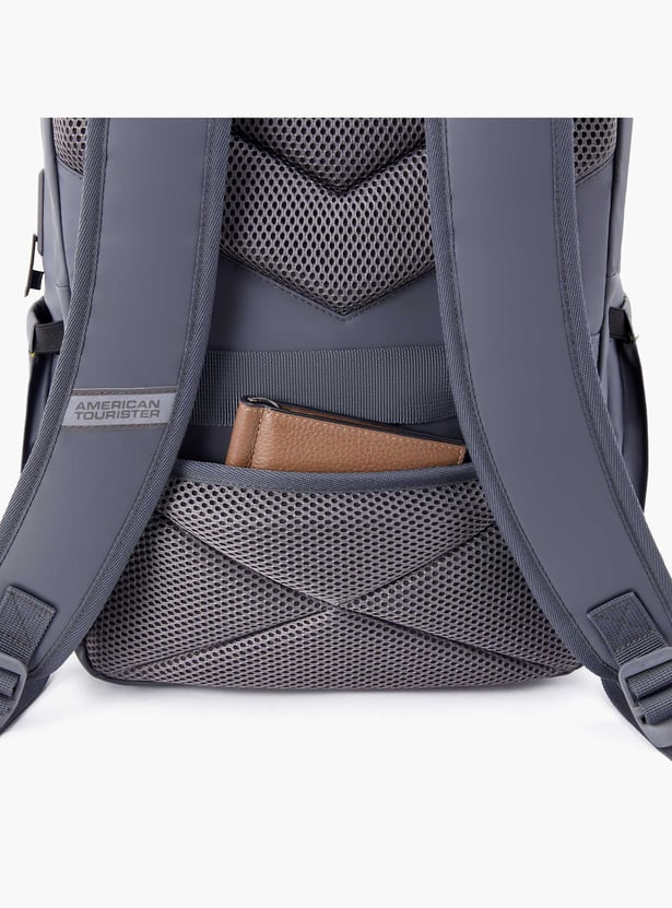AMERICAN TOURISTER Citycove Unisex Solid Laptop Backpack with Pouch