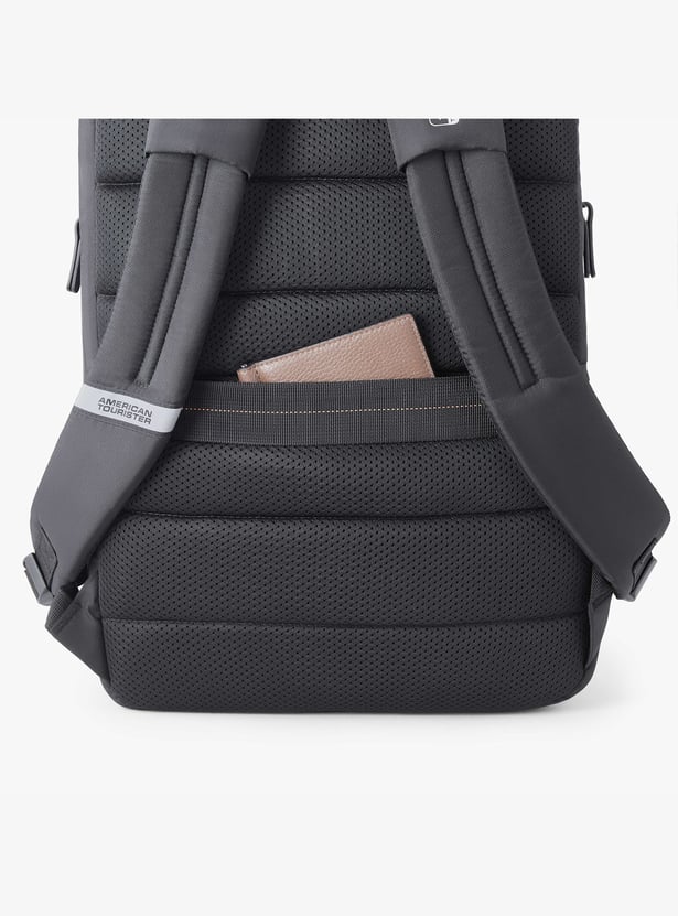 AMERICAN TOURISTER Unisex Panelled Laptop Travel Backpack