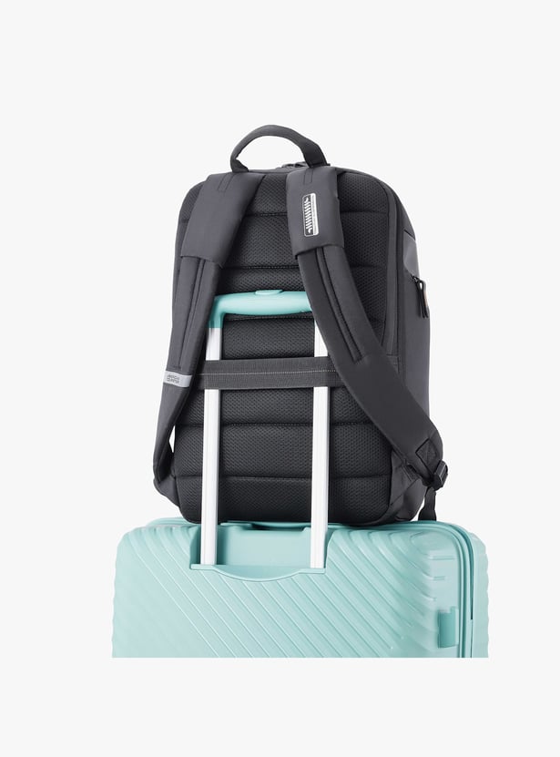 AMERICAN TOURISTER Unisex Panelled Laptop Travel Backpack