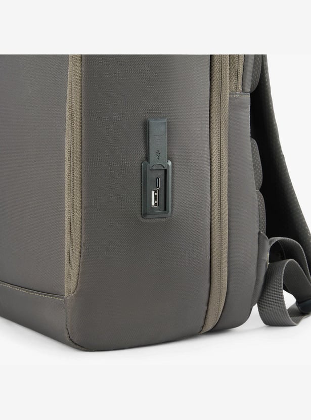 AMERICAN TOURISTER Unisex Panelled Laptop Travel Backpack
