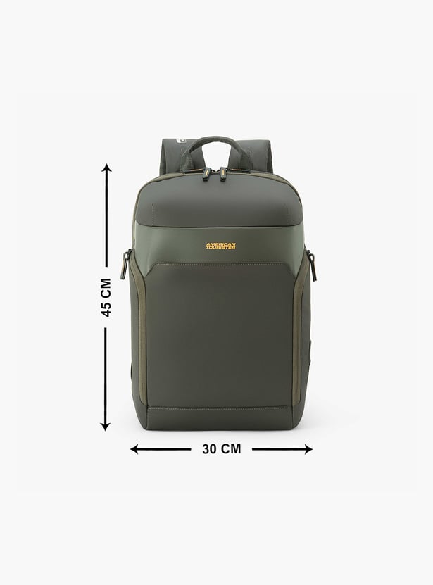 AMERICAN TOURISTER Unisex Panelled Laptop Travel Backpack