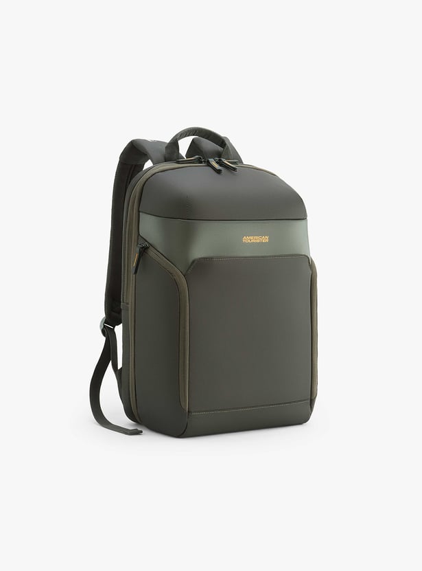 AMERICAN TOURISTER Unisex Panelled Laptop Travel Backpack