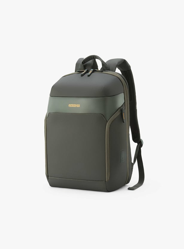 AMERICAN TOURISTER Unisex Panelled Laptop Travel Backpack