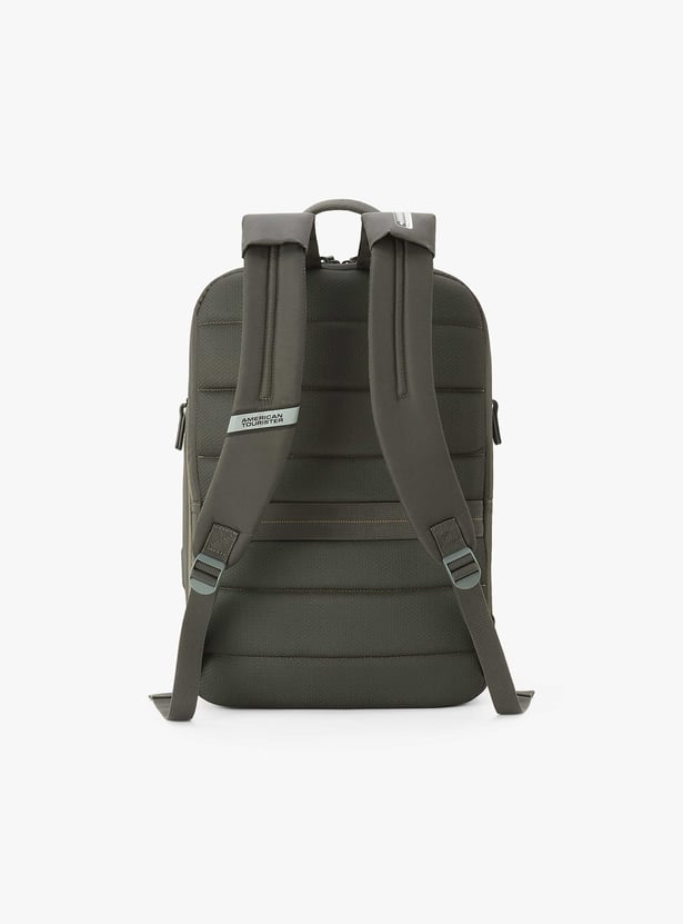 AMERICAN TOURISTER Unisex Panelled Laptop Travel Backpack