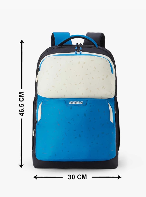 AMERICAN TOURISTER Banger Kids Colourblock Backpack with Cover