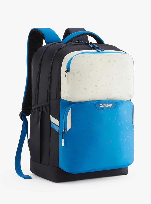 AMERICAN TOURISTER Banger Kids Colourblock Backpack with Cover