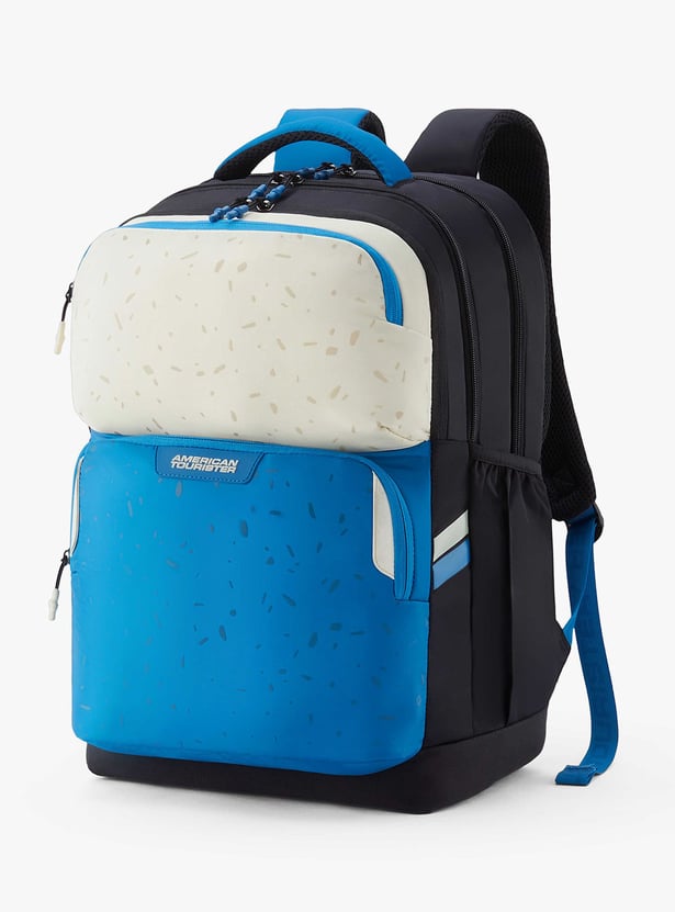 AMERICAN TOURISTER Banger Kids Colourblock Backpack with Cover