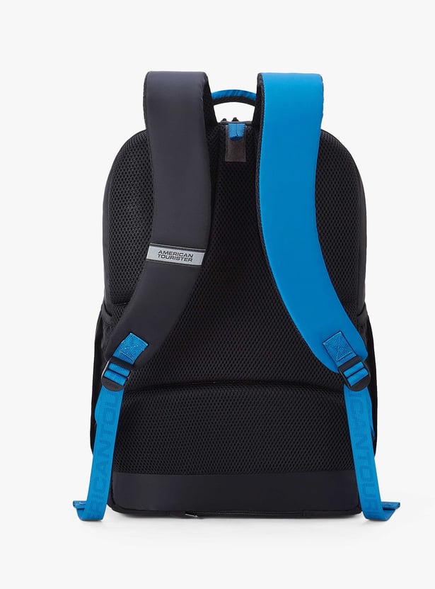 AMERICAN TOURISTER Banger Kids Colourblock Backpack with Cover