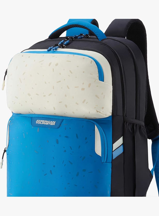AMERICAN TOURISTER Banger Kids Colourblock Backpack with Cover