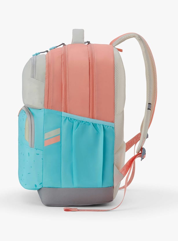 AMERICAN TOURISTER Banger Kids Colourblock Backpack with Cover