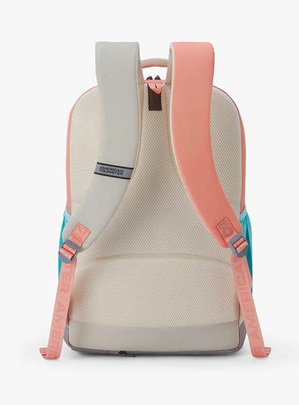 AMERICAN TOURISTER Banger Kids Colourblock Backpack with Cover