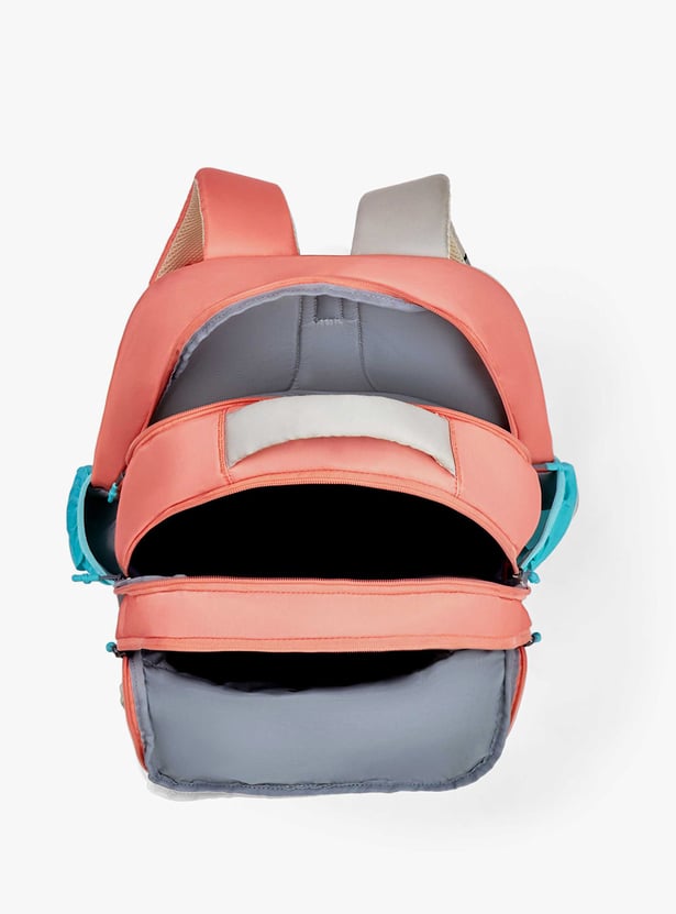 AMERICAN TOURISTER Banger Kids Colourblock Backpack with Cover