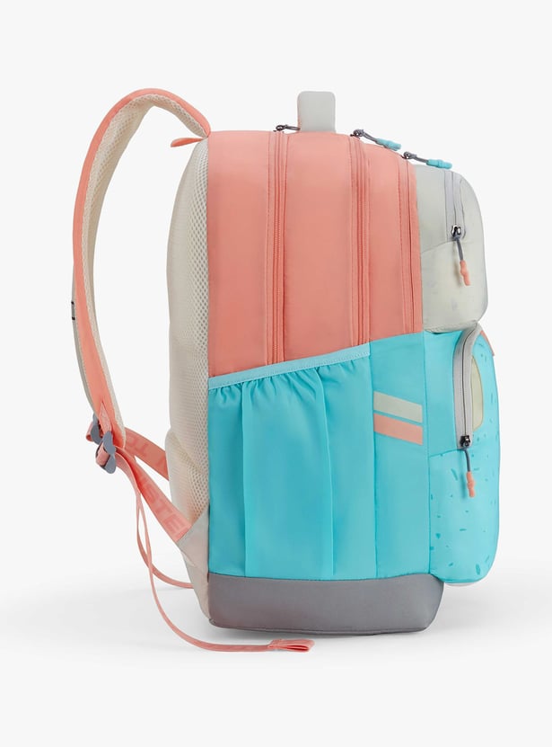 AMERICAN TOURISTER Banger Kids Colourblock Backpack with Cover