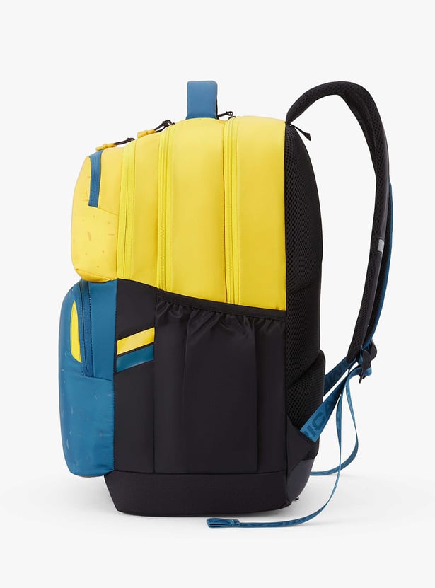 AMERICAN TOURISTER Banger Kids Colourblock Backpack with Cover