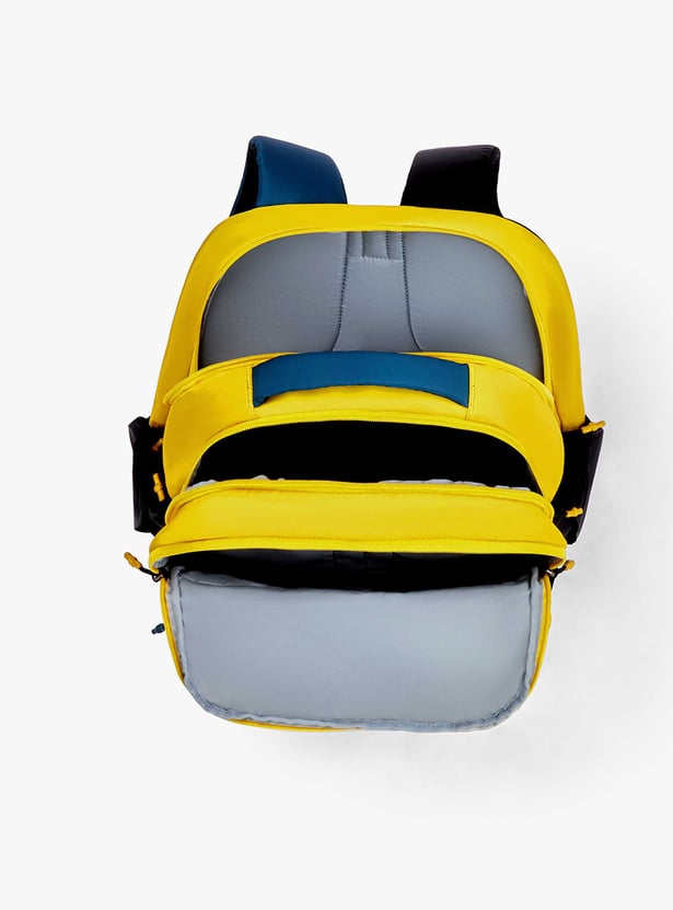 AMERICAN TOURISTER Banger Kids Colourblock Backpack with Cover