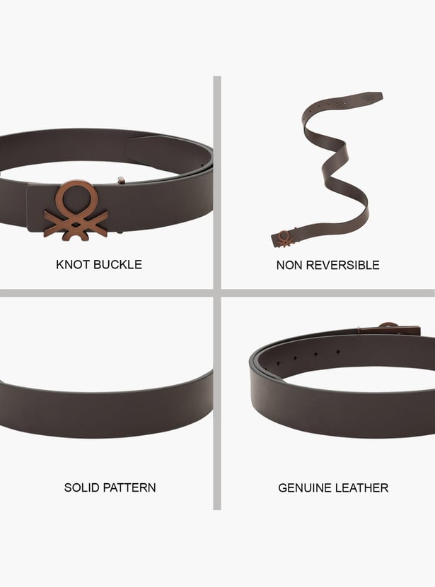 UNITED COLORS OF BENETTON Solid Formal Belt