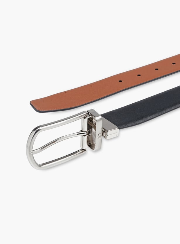 UNITED COLORS OF BENETTON Solid Reversible Formal Belt