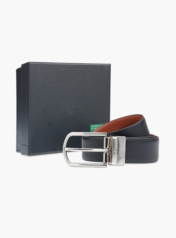 UNITED COLORS OF BENETTON Solid Reversible Formal Belt