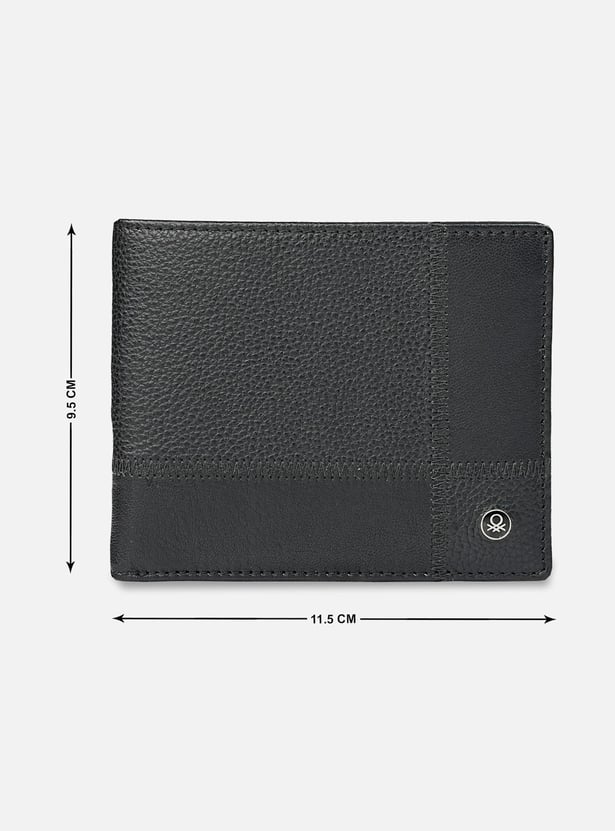 UNITED COLORS OF BENETTON Textured Bi-Fold Wallet