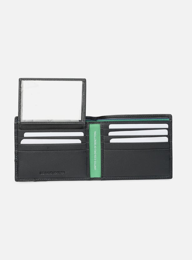UNITED COLORS OF BENETTON Textured Bi-Fold Wallet