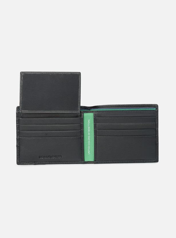 UNITED COLORS OF BENETTON Textured Bi-Fold Wallet