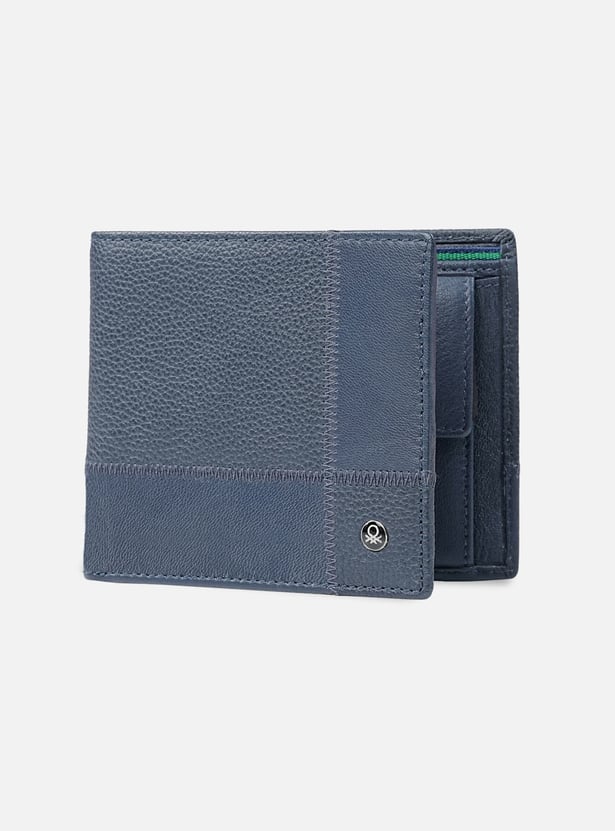 UNITED COLORS OF BENETTON Textured Bi-Fold Wallet