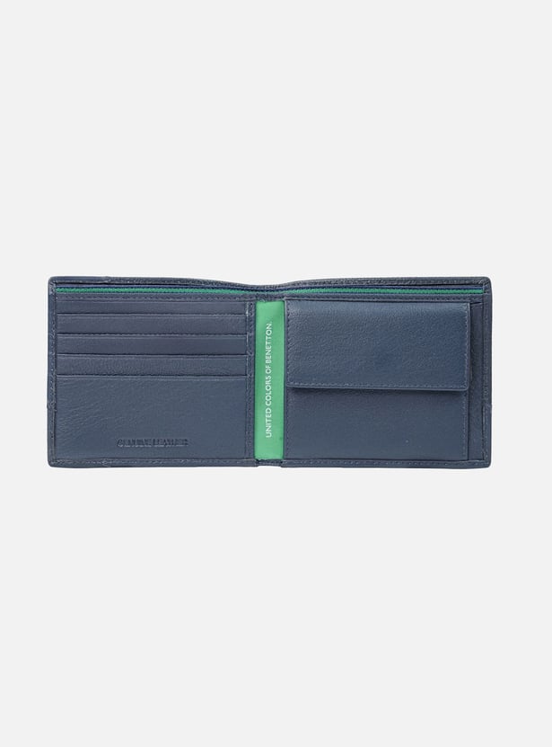UNITED COLORS OF BENETTON Textured Bi-Fold Wallet