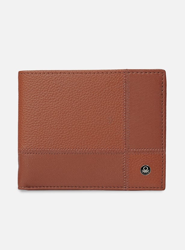 UNITED COLORS OF BENETTON Textured Bi-Fold Wallet