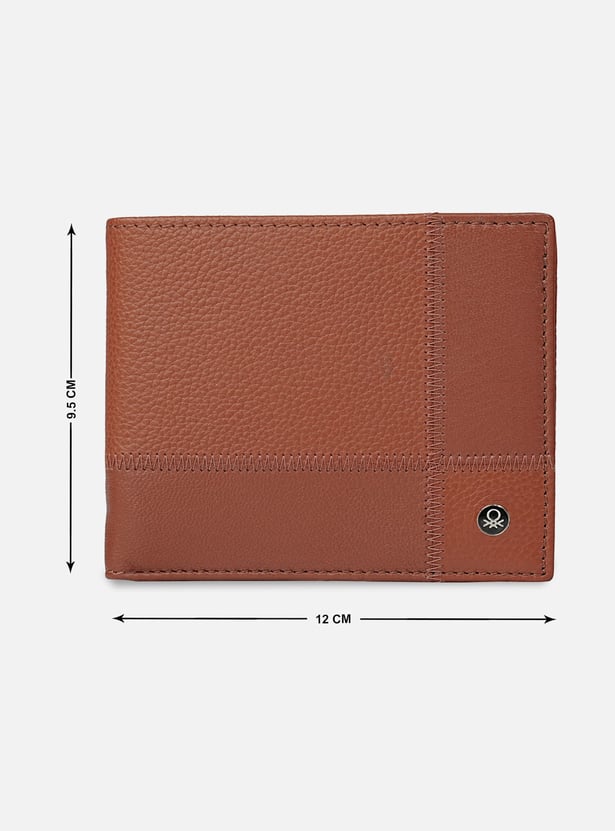 UNITED COLORS OF BENETTON Textured Bi-Fold Wallet