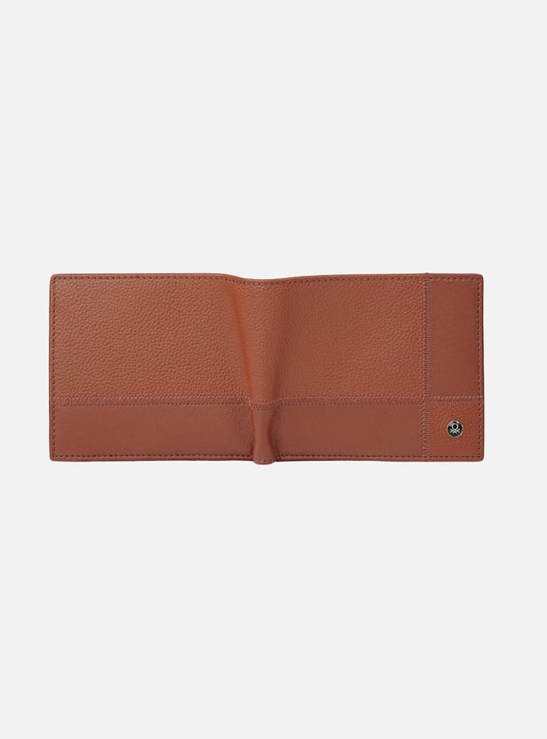 UNITED COLORS OF BENETTON Textured Bi-Fold Wallet