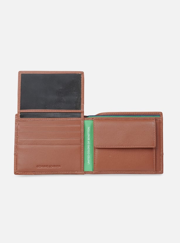 UNITED COLORS OF BENETTON Textured Bi-Fold Wallet