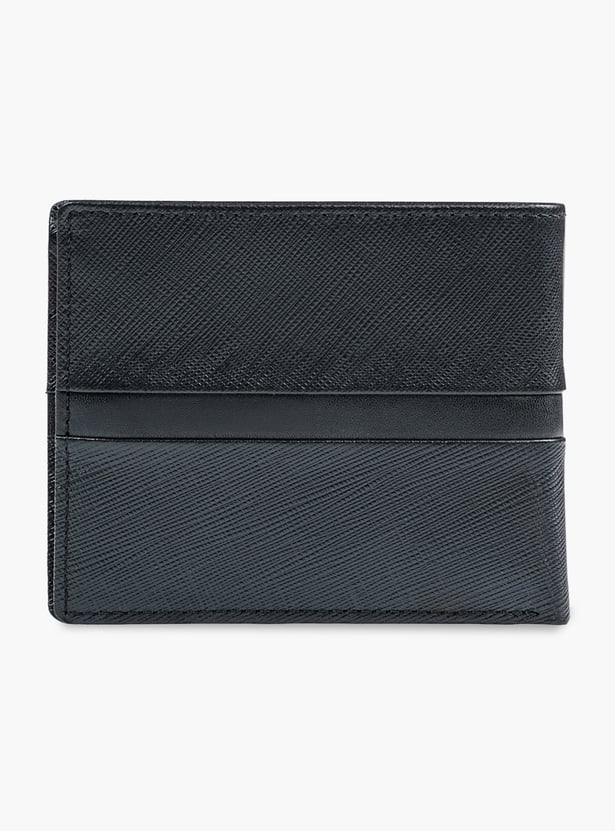 UNITED COLORS OF BENETTON Textured Bi-Fold Wallet