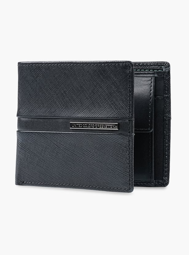 UNITED COLORS OF BENETTON Textured Bi-Fold Wallet