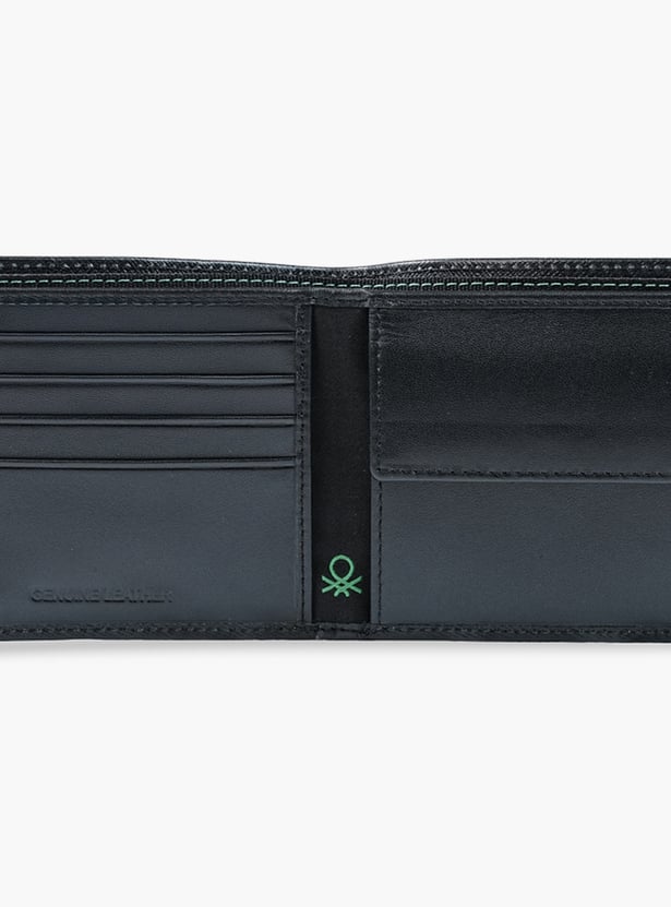 UNITED COLORS OF BENETTON Textured Bi-Fold Wallet