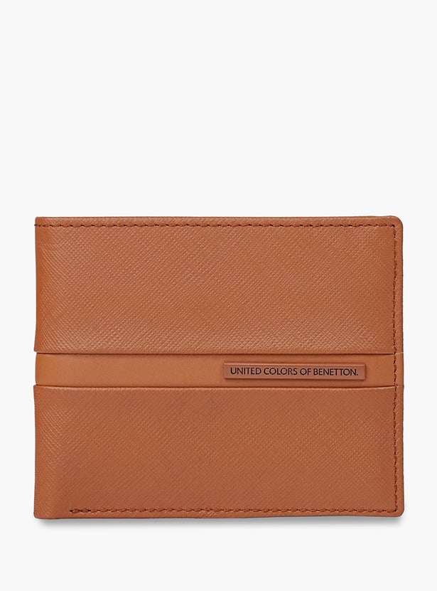 UNITED COLORS OF BENETTON Textured Bi-Fold Wallet