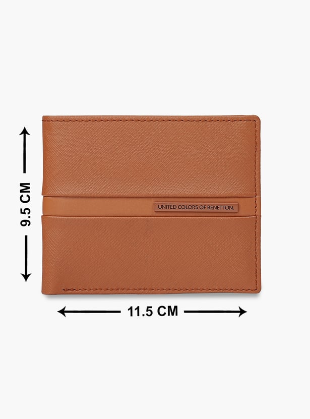 UNITED COLORS OF BENETTON Textured Bi-Fold Wallet