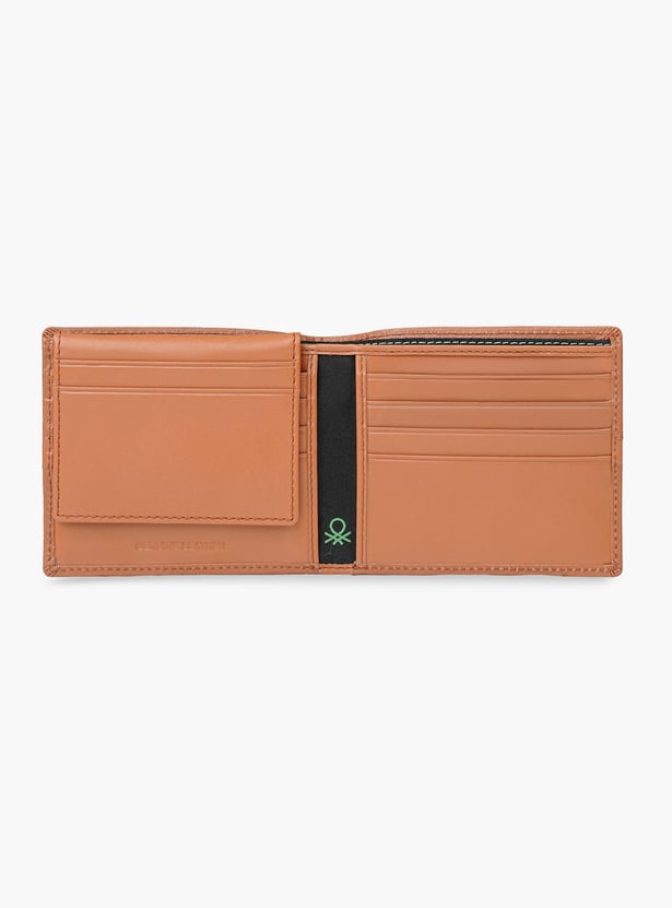 UNITED COLORS OF BENETTON Textured Bi-Fold Wallet