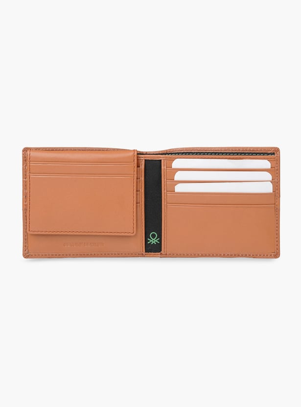 UNITED COLORS OF BENETTON Textured Bi-Fold Wallet