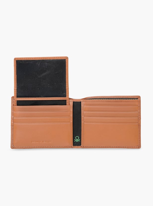 UNITED COLORS OF BENETTON Textured Bi-Fold Wallet
